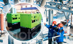 Дизель-генераторные установки PRAMAC GSW10Y для аварийной службы сетевой компании в г.Саратове