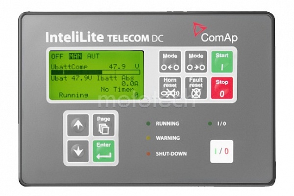 ComAp InteliLite Telecom DC
