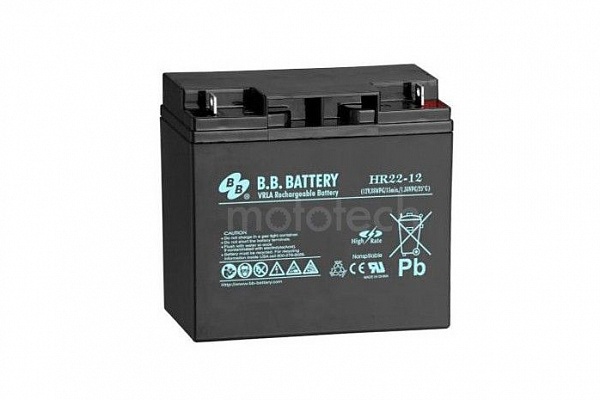 B.B.Battery HR 22-12