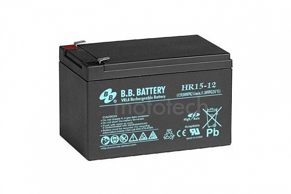 B.B.Battery HR 15-12